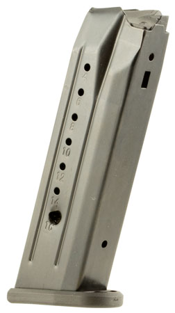[708279012105] ProMag RUGA36 Standard  15rd 9mm Luger Fits Ruger SR Blued Steel