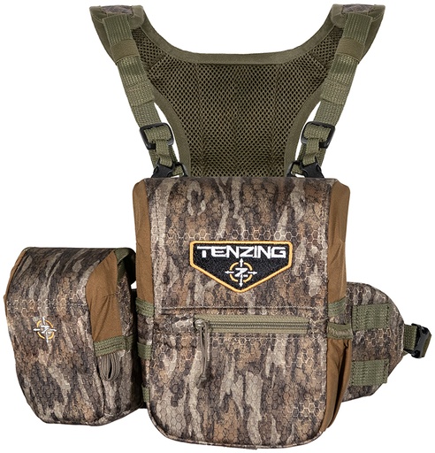 [888151061329] Tenzing TZG-BH-MO-SM Bino Harness  Small Mossy Oak Bottomland Poly Oxford