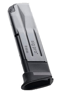 [798681118236] Sig Sauer MAG2022910 SP2022  10rd 9mm Luger For Sig Pro 2340/P2022/2009 Blued Steel