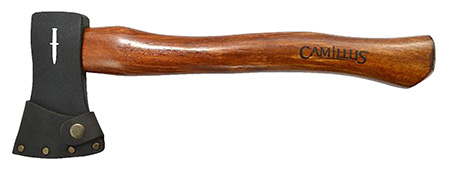 [016162193450] Camillus 19345 American Hickory Hatchet Plain Carbon Steel Blade 16"