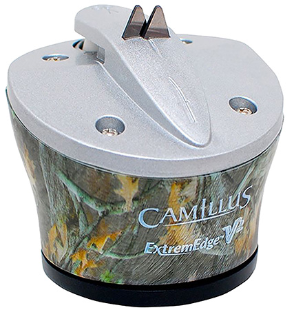 [016162187251] Camillus 18725 Extreme Edge Sharpener Camo Carbide/Ceramic Sharpener Ceramic Carbide