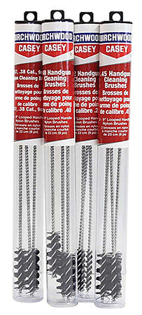 [029057412116] Birchwood Casey 41211 Cleaning Brushes Handgun Looped 40 Cal 9" 3 Pack