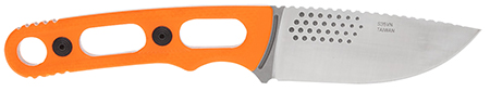 [888151045510] S.O.G SOG17330157 Ether FX 3.10" Fixed Drop Point Plain Brushed Satin CPM S35VN SS Blade, Blaze Orange Textured G10 Handle