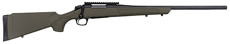 [043125839063] CVA CR3906G Cascade  7mm-08 Rem 4+1 22" Black Cerakote Steel Threaded Barrel, Black Cerakote Receiver, OD Green Synthetic Stock