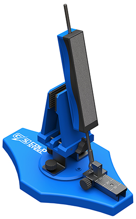 [888151040379] Cold Steel CSKSBKS Benchtop Knife Sharpener Blue Fixed Diamond Sharpener Includes Carry Case