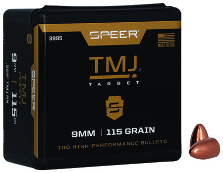 [076683039958] Speer 3995 TMJ  9mm 115gr Total Metal Jacket 100 Per Box/5 Case