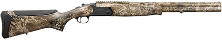 [8053800947329] Chiappa Firearms 930380 202T  12 Gauge Break Open 3.50" 2 24" TrueTimber Strata Over/Under Vent Rib Barrel, Picatinny Rail Steel Receiver, Adj Comb Synthetic Stock