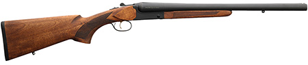 [8053800946599] Chiappa Firearms 930360 500 Field 12 Gauge Break Open 3" 2 20" Black Side By Side Barrel, Black Steel Receiver, Fixed Walnut Wood Stock