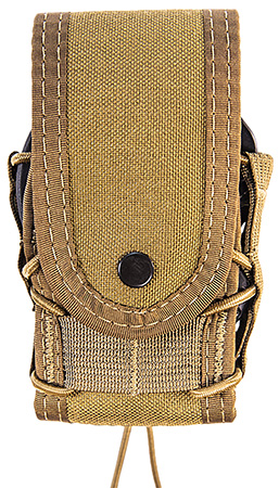 [849954018347] High Speed Gear 10DC00CB Taco Covered Pouch Nylon Coyote Belt Clip