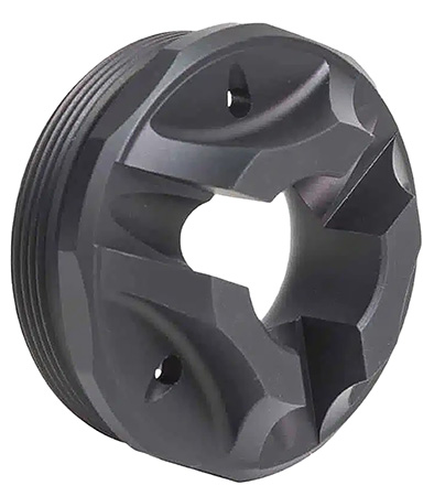 [850038425784] Jk Armament JK195LTECFHC Breacher End Cap 12Gauge Fits Aluminum Hard Anodized Black