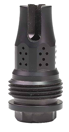 [850017729605] Jk Armament JKMDHDCF24 War Eagle Compensator/Flash Hider 30Cal 5/8"x24 Stainless Steel Nitride Black