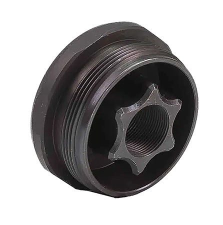 [850017729087] Jk Armament JK155HDM28 HD Thread Mount Fits 1/2"x28 Stainless Steel Cerakote Black