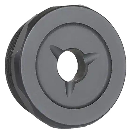 [850038425234] Jk Armament JK155PROEC30 155 Pro Flash Reducer End Cap 30 Cal 1.375"x24 Ti6AL4V Titanium Black