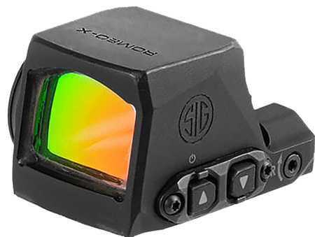 [798681699742] Sig Sauer Electro-Optics SORX1231 Romeo-X  Black Anodized 1 x 24 mm 3 MOA Red Dot Aluminum Housing