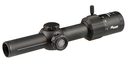 [798681656110] Sig Sauer Electro-Optics SOTM61001 Tango-MSR LPVO (SFP) Black 1-6x24mm 30mm Tube Illuminated BDC6 Reticle Features Throw Lever