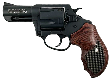 [678958144239] Charter Arms 14423 Bulldog  44 Special 5rd 2.50" Black Passivate Steel Barrel  &  Cylinder, Black Passivate Steel Frame, Rosewood Grip, Exposed Hammer