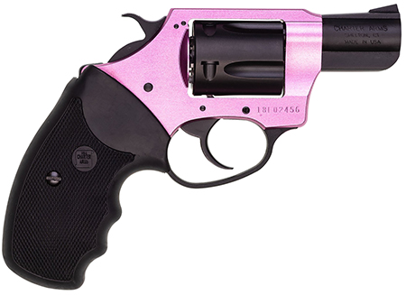 [678958538359] Charter Arms 53835 Pink Lady  38 Special 5rd 2" Black Steel Barrel, Black Cylinder, Black/Pink Aluminum Frame, Black Rubber Grip, Exposed Hammer