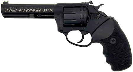 [678958122428] Charter Arms 12242 Pathfinder Target Lite 22 LR 8rd 4.20" Black Frame w/ Black Rubber Grip