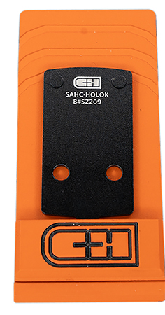 [616943731781] C & h Precision SAHCHOLOK Springfield Hellcat  Black Anodized Holosun 407K/507K RMSc Footprint