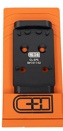 [616943735086] C & h Precision GLEPS V4 MIL/LEO Adapter  Black Anodized Holosun EPS Pattern Footprint