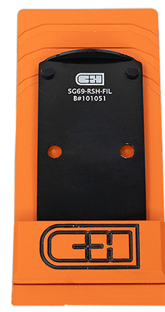 [616943732559] C & h Precision SG69RSHFIL Sig P226/P229 RX Series  Black Anodized Trijicon/Holosun Pattern Footprint