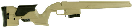 [708279013553] Archangel AA1500DT Precision Stock  Desert Tan Synthetic Fixed with Adjustable Cheek Riser for Weatherby Vanguard; Howa 1500