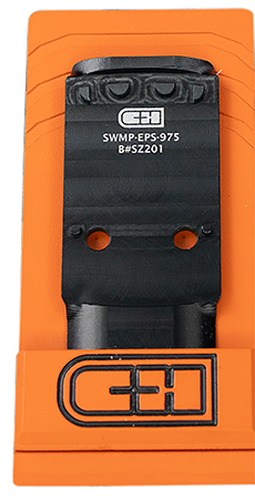 [616943735871] C & h Precision SWMPEPS975 S&W M2.0 C.O.R.E.  Black Anodized Holosun EPS Pattern Footprint
