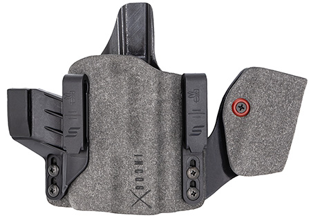 [781602248150] Safariland INCOG0895A0CX261MC Incog X  IWB Gray Cordura w/Mag Caddy, Fits Glock 43X/48 Belt Clip Mount, Right Hand