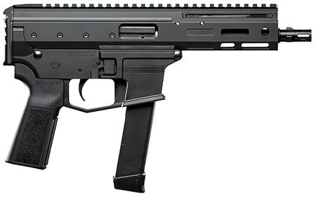 [850053228223] Angstadt Arms AAMDP29P06 MDP-9  27+1 6" Black Melonite Threaded Barrel Black Cerakote Black Polymer Grips