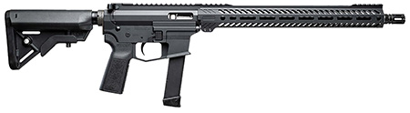 [867114000131] Angstadt Arms AAUDP09R0R UDP-9  9mm Luger 15+1 16" Black Melonite Threaded Barrel, Black Cerakote Picatinny Rail Aluminum Receiver, 15" M-LOK Handguard, Black Synthetic B5 Bravo Stock