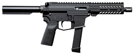 [867114000117] Angstadt Arms AAUDP09P06 UDP-9  9mm Luger 15+1 6" Black Melonite Threaded Barrel, 5.50" Free Float M-LOK Handguards, Black Cerakote Aluminum Picatinny Rail Receiver, Black B5 Grips