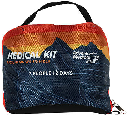 [707708010118] Adventure Medical Kits 01001011 Mountain Hiker Medical Kit First Aid Water Resistant Multi-Color
