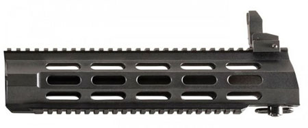 [708279012181] Archangel AA127 Extended Length Monolithic Rail Carbon Fiber/Polymer Material with Black Finish for Archangel AR556R Ruger 10/22