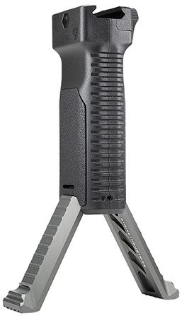 [793811766783] Strike Industries ARALBIPODGY Bipod Grip  Gray Polymer