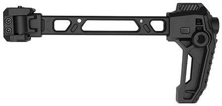 [793811766417] Strike Industries FSADUALSTOCK   Black 6061-T6 Aluminum 9.44" OAL 1913 Picatinny Rail Mount