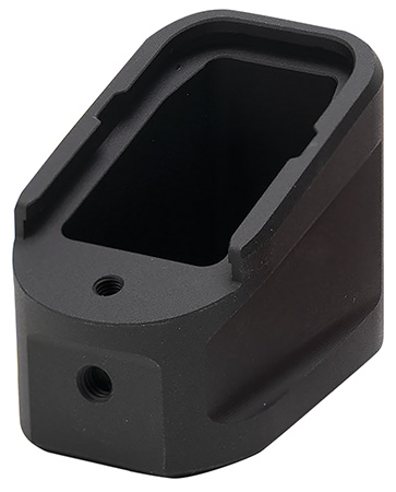 [793811765700] Strike Industries EMPALG17BK Extended Mag Plate  Fits Glock G17 Fits Glock G22 Black 6061 T-6 Aluminum