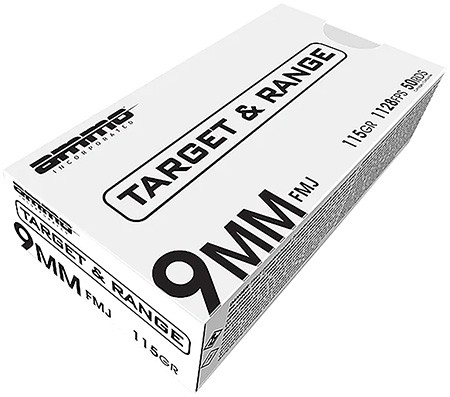 [818778024292] Ammo Inc 9115FMJTR50 Signature  9mm Luger 115gr Full Metal Jacket 50 Per Box/20 Case