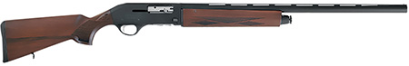 [817461014459] Escort HEAS122805W2 WS  Full Size 12 Gauge Semi-Auto 3" 4+1 28" Black Chrome Vent Rib Barrel, Black Anodized Grooved Aluminum Receiver, Adjustable Turkish Walnut Stock