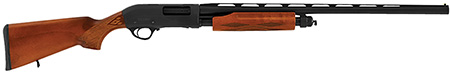 [817461014701] Hatsan USA HEWS122805W2 Escort WS  Full Size 12 Gauge Pump 3" 4+1 28" Black Chrome Vent Rib Barrel, Black Anodized Grooved Aluminum Receiver, Adjustable Turkish Walnut Stock