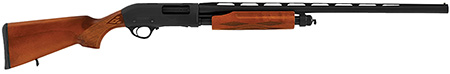 [817461014718] Hatsan USA HEWS202805W2 Escort WS  Full Size 20 Gauge Pump 3" 4+1 28" Black Chrome Vent Rib Barrel, Black Anodized Grooved Aluminum Receiver, Adjustable Turkish Walnut Stock