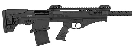 [817461018983] Escort HEBT12X180101 BTS  12 Gauge Semi-Auto 3" 5+1 18" Matte Black Nitride Steel Barrel, Picatinny Rail Aluminum/Polymer Receiver, Black Adjustable Synthetic Stock