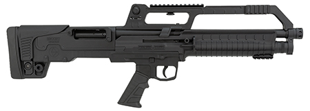 [817461018938] Escort HEBA12180001 BullTac SA 12 Gauge Semi-Auto 3" 5+1 18" Black Stainless Steel Barrel, Black Aluminum/Polymer Receiver w/Picatinny Rail, Black Bullpup Synthetic Stock, Black Grip