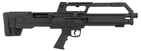 [817461018945] Escort HEBA20180001 BullTac SA 20 Gauge Semi-Auto 3" 5+1 18" Black Stainless Steel Barrel, Black Aluminum/Polymer Receiver w/Picatinny Rail, Black Bullpup Synthetic Stock, Black Grip