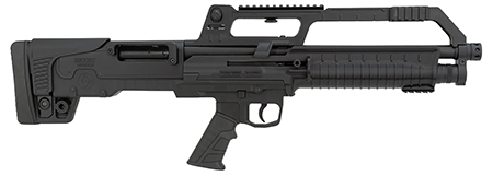[817461018952] Escort HEBA41180001 BullTac SA 410 Gauge Semi-Auto 3" 5+1 18" Black Stainless Steel Barrel, Black Aluminum/Polymer Receiver w/Picatinny Rail, Black Bullpup Synthetic Stock, Black Grip