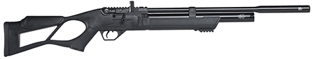 [817461014213] Hatsan USA HGFLASH22 Flash QE Air Rifle 22 Cal Quiet Energy Shrouded Barrel, Black Anodized Aluminum Receiver, Synthetic Thumbhole Stock w/Monte Carlo Cheek Rest, Spring Loaded Rotary Magazine