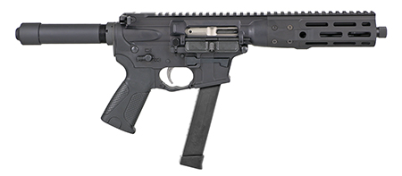 [850058027197] LWRC ICP9B8 IC-9  9mm Luger 33+1 8.50" Black Nitride Threaded Barrel, M-LOK Handguard, Black Aluminum Receiver w/Integrated Rail Base, Black Pistol Tube, LWRC Ultra Combat Grip, Ambidextrous