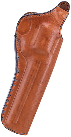 [013527126863] Bianchi 12686 Cyclone  OWB Tan Leather Fits 6" Astra 357, 6-6.5" Colt, S&W Colt; S&W 27,28,29,610; Taurus Belt Loop Mount Right Hand