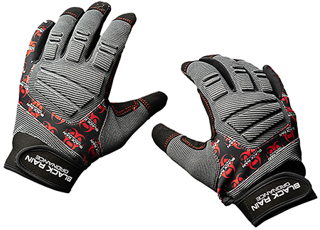 [731919387196] Black Rain Ordnance TACTGLOVEGRY/BLK/RD2XL Tactical Gloves  Black/Gray/Red 2XL Velcro