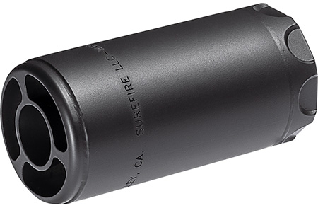 [084871328197] SureFire WARDEN5/8-24-BK Warden  5.56mm/7.62mm 5/8x24 Stainless Steel Black Cerakote