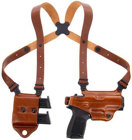 [601299028975] Galco MCII870 Miami Classic II Shoulder System Tan Full Grain Leather